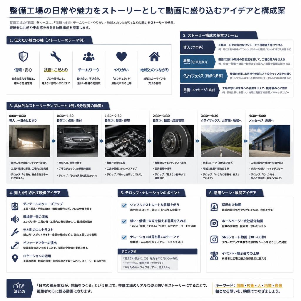 4. 豊かなストーリーを動画に込める