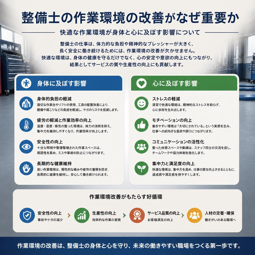 作業環境の重要性