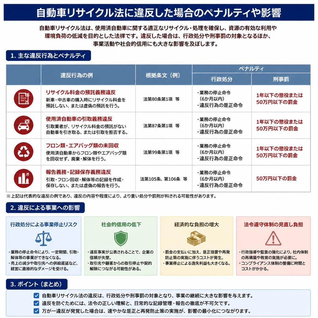 違反時のペナルティ