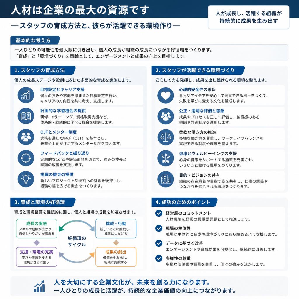 4.人材育成の重要性