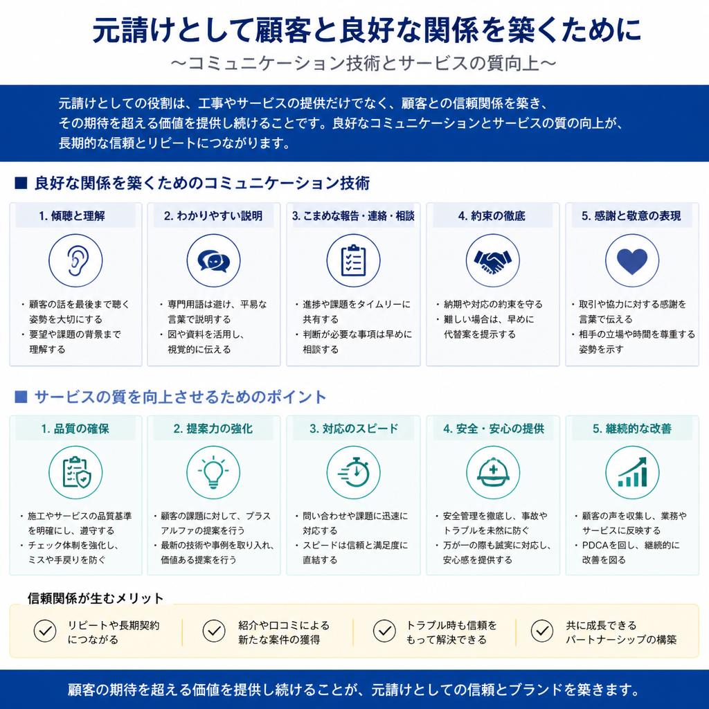 顧客との信頼関係構築法