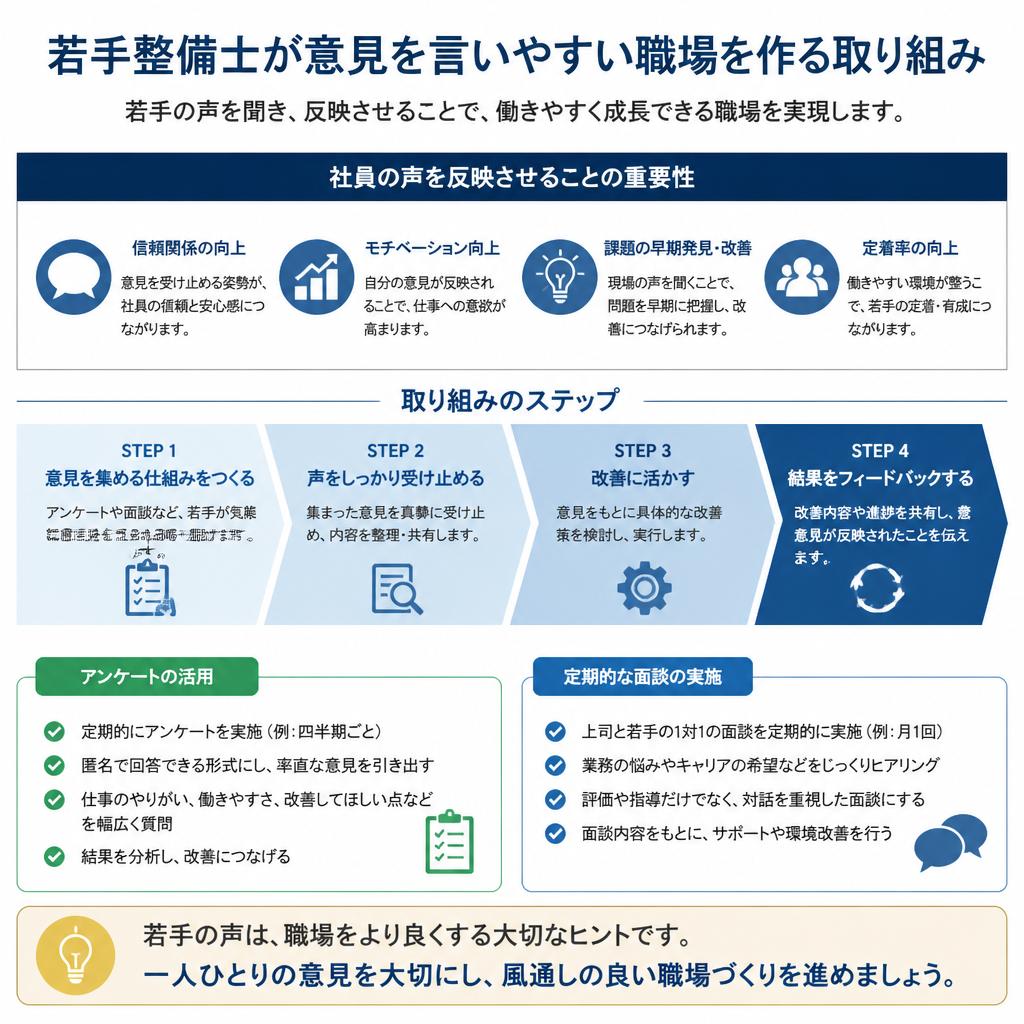 社員の声を大切にする文化の醸成