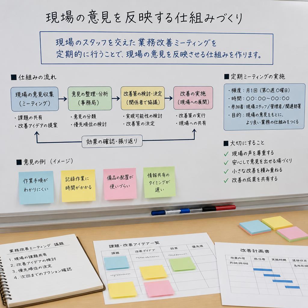 5. アイデア4：定期的な業務改善ミーティング