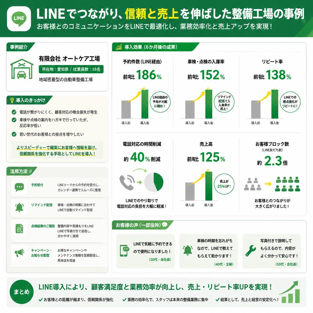 5. 実績紹介：成功した整備工場の事例
