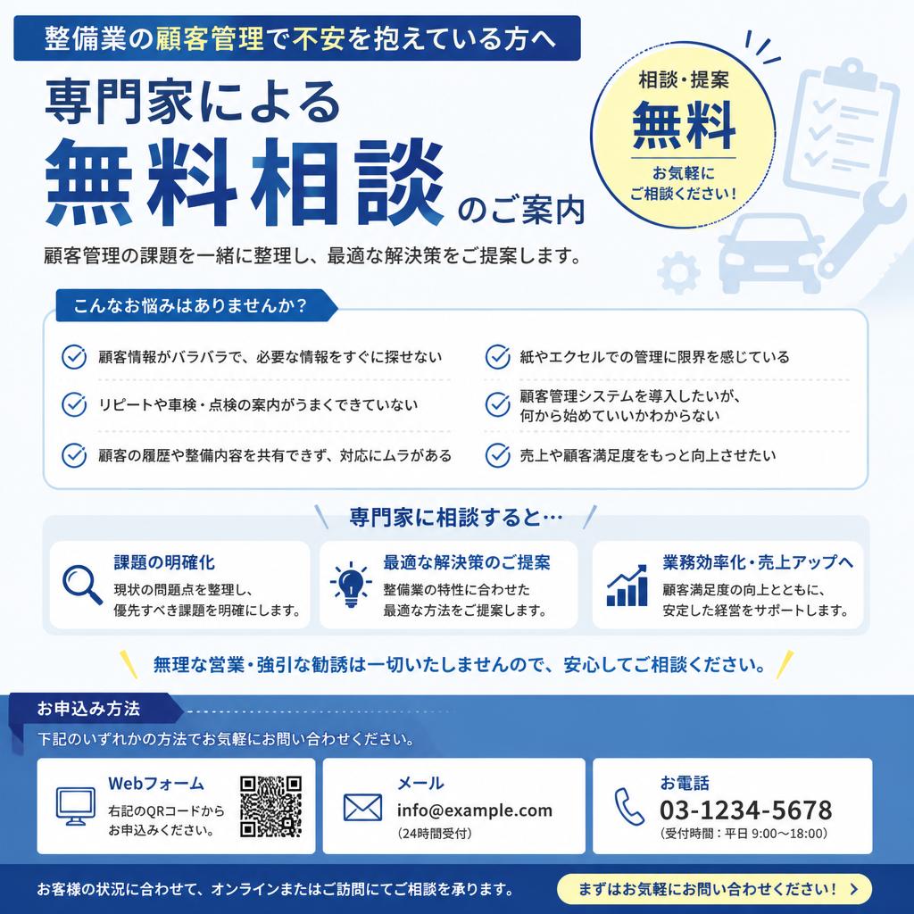 7. 専門家による無料相談のご案内