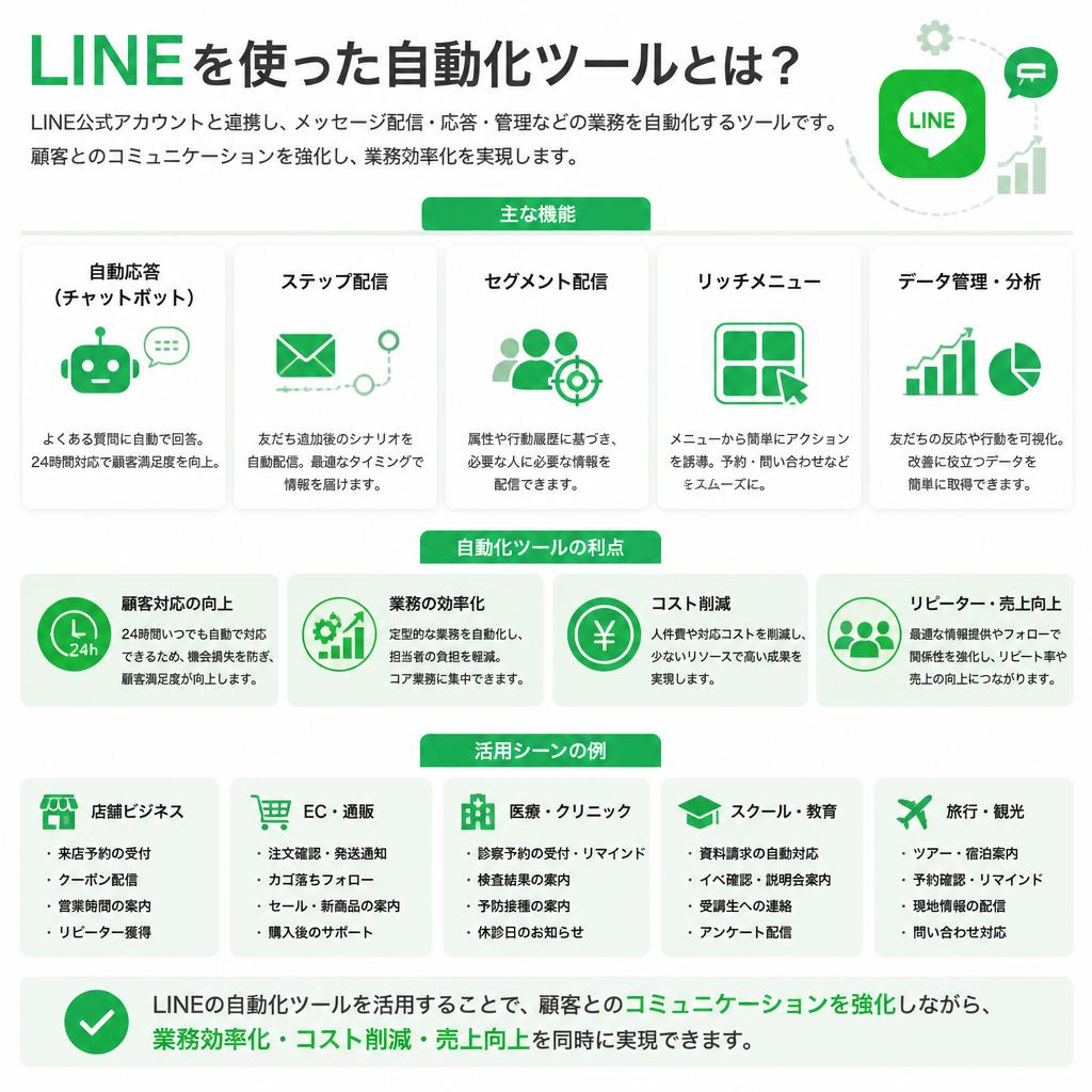 LINE自動化ツールの魅力とは