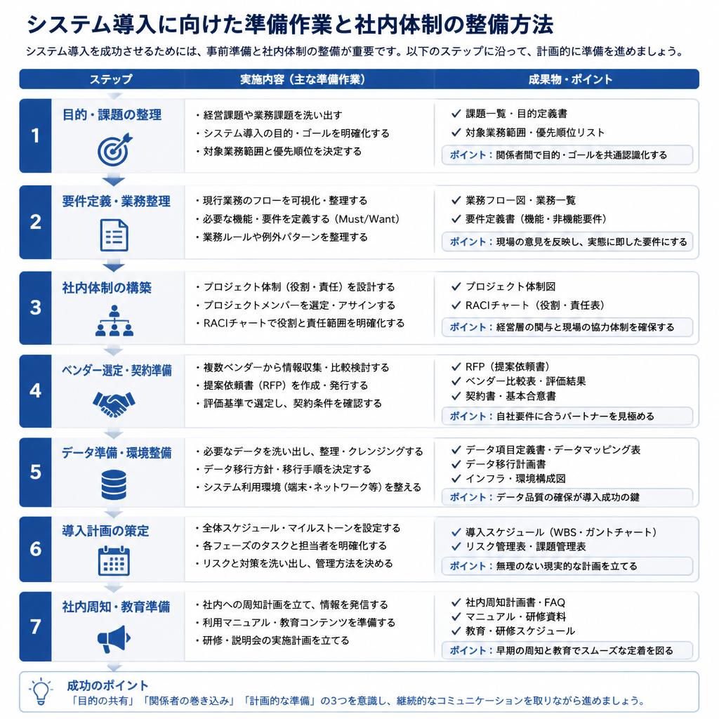 4. システム導入の準備