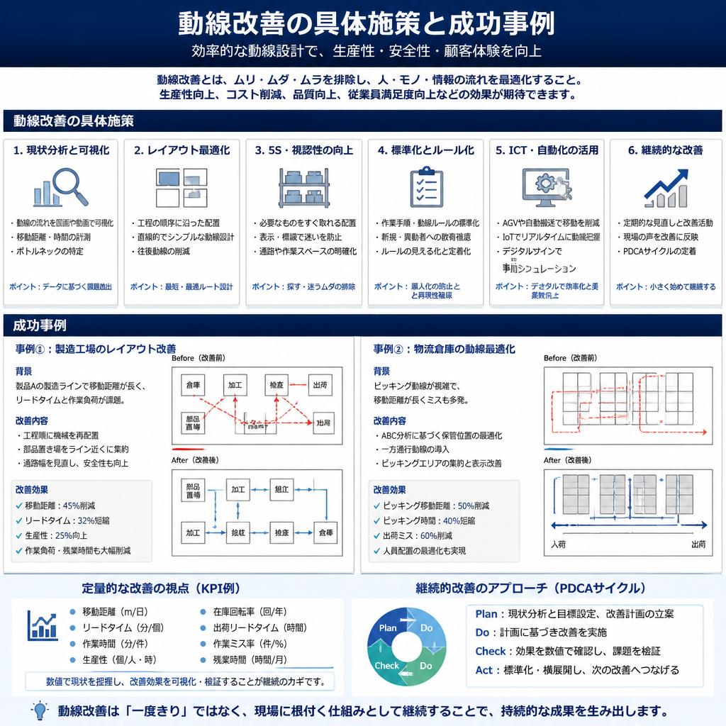 動線改善の具体的なアプローチ