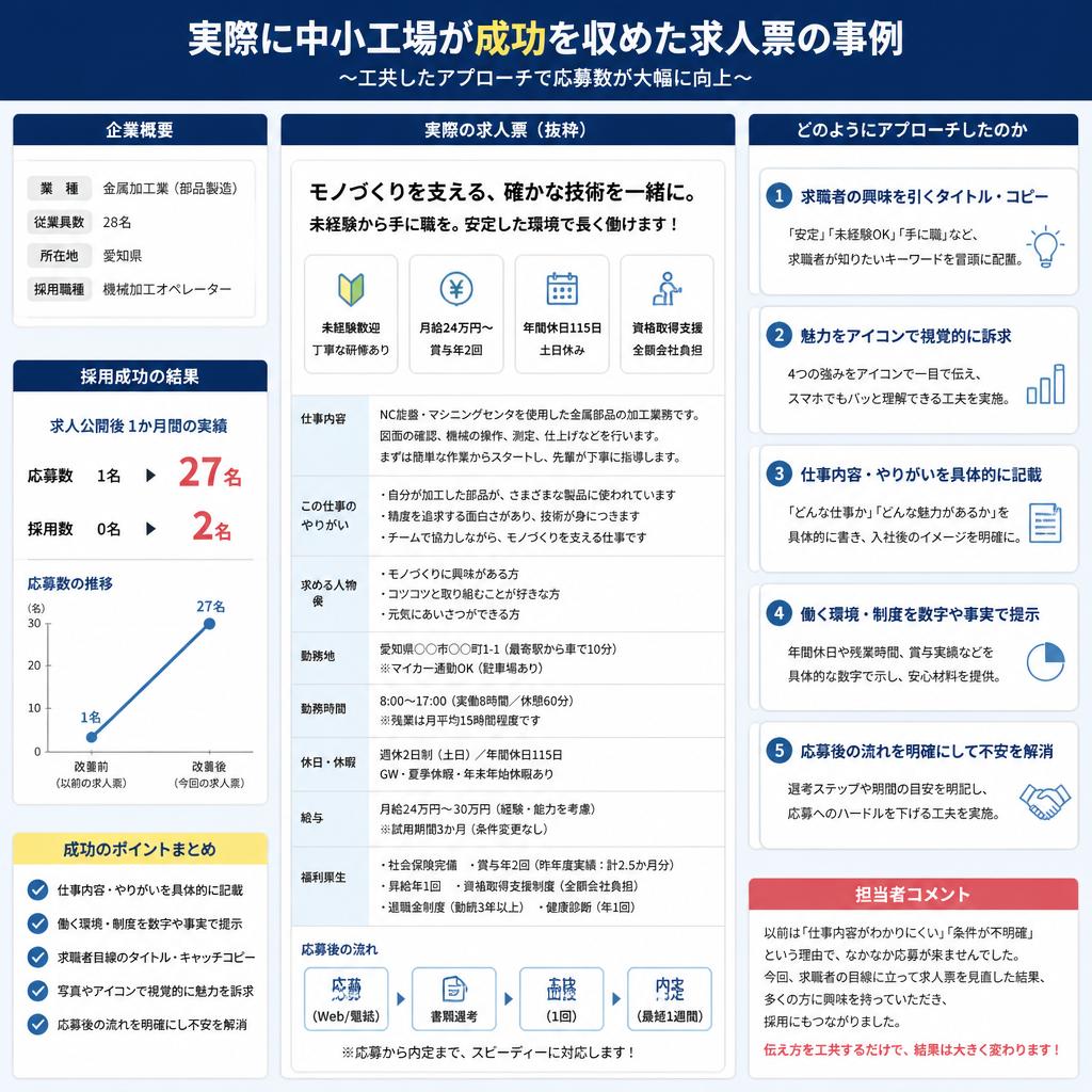 5. 成功する求人票の事例