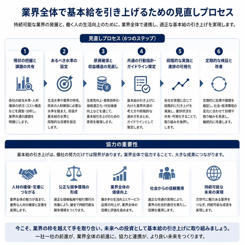 業界の見直しと再構築