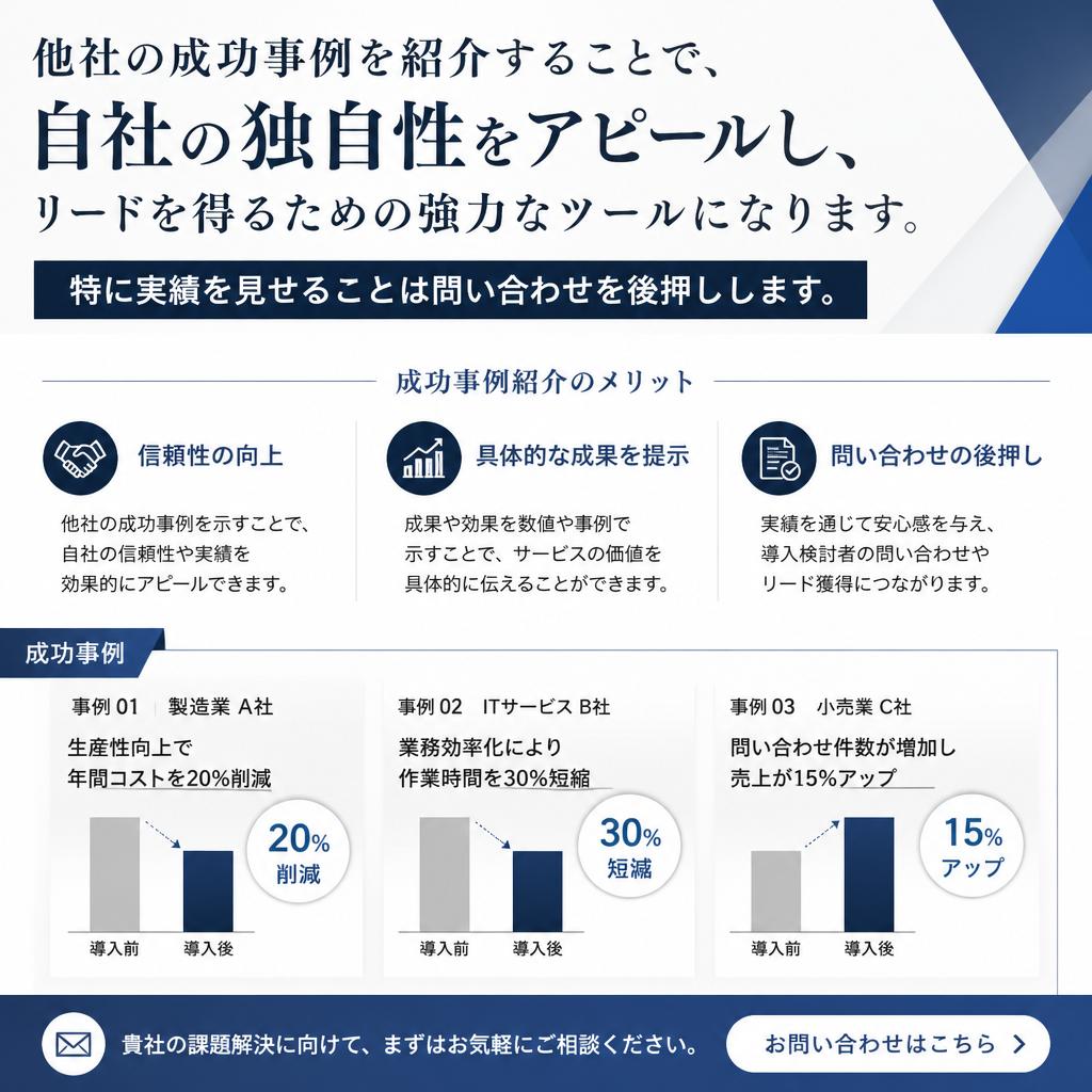 7. 成功事例の共有と実績の提示