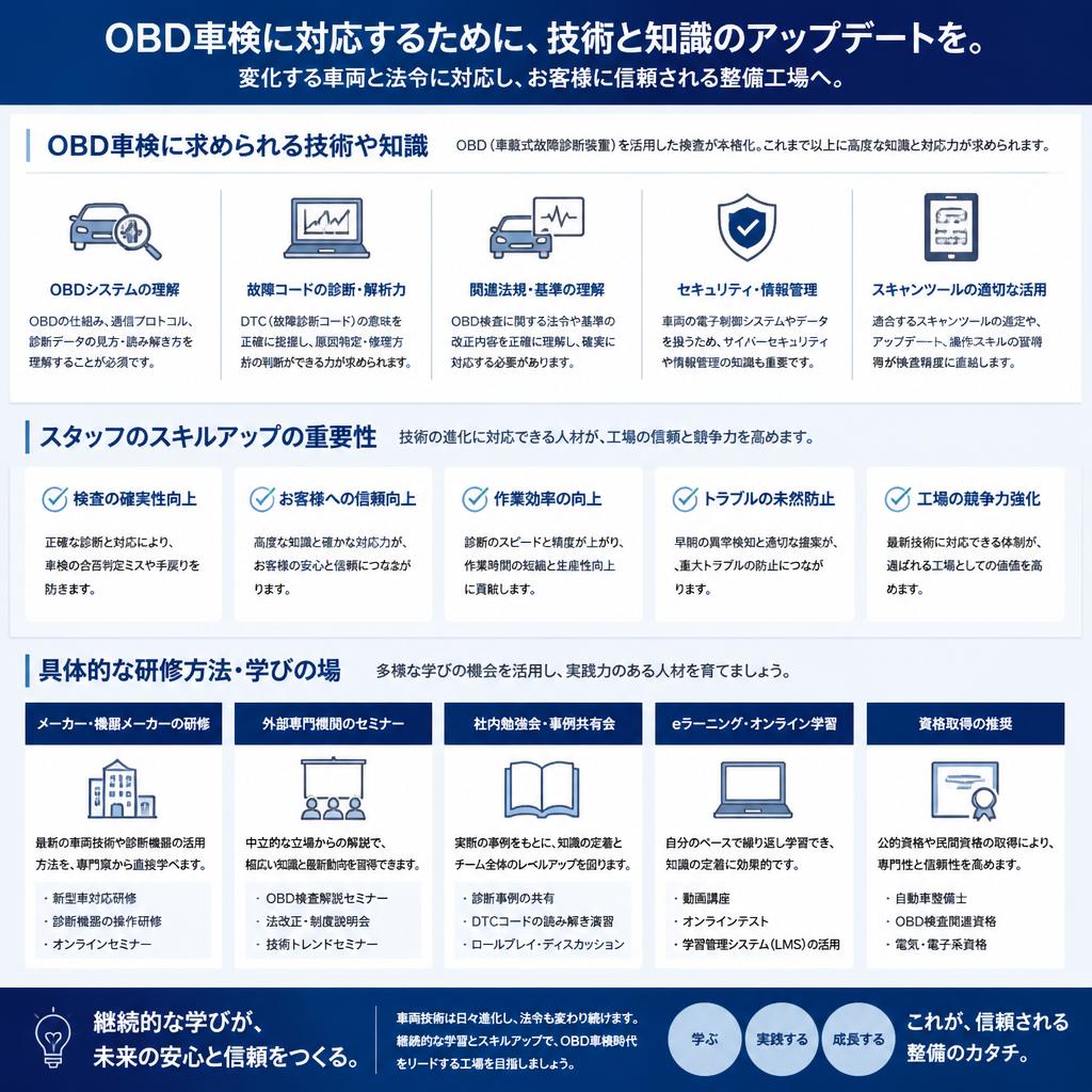 技術の進化とスタッフのスキル向上