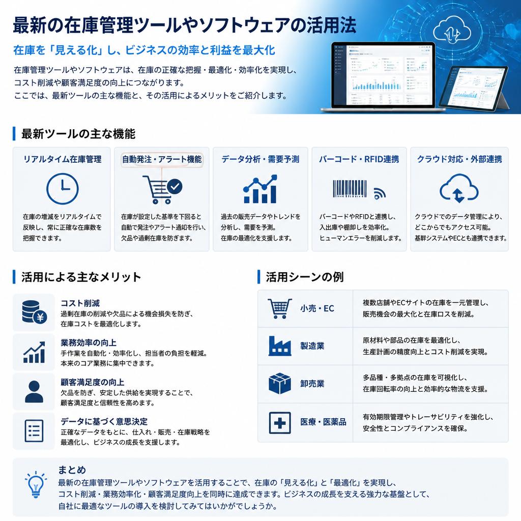 在庫最適化のためのツール