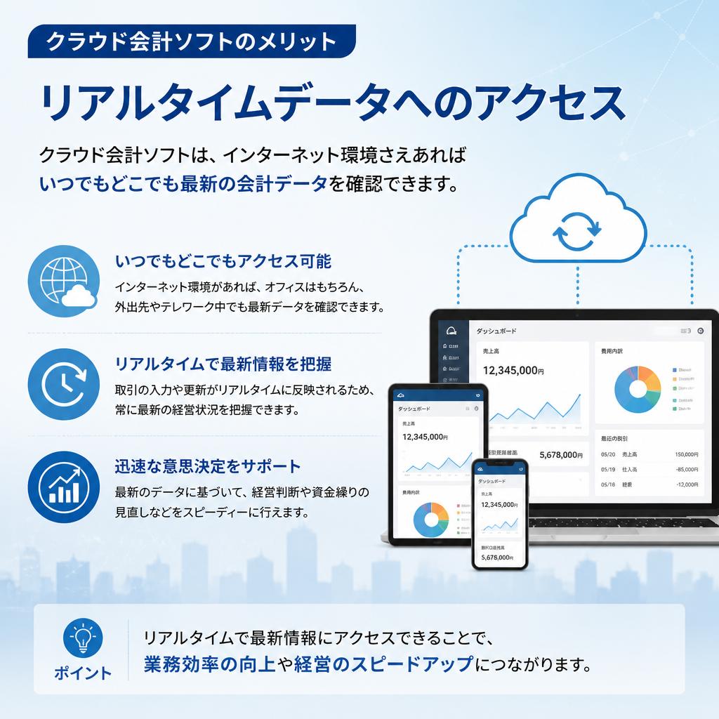 リアルタイムでのデータ管理