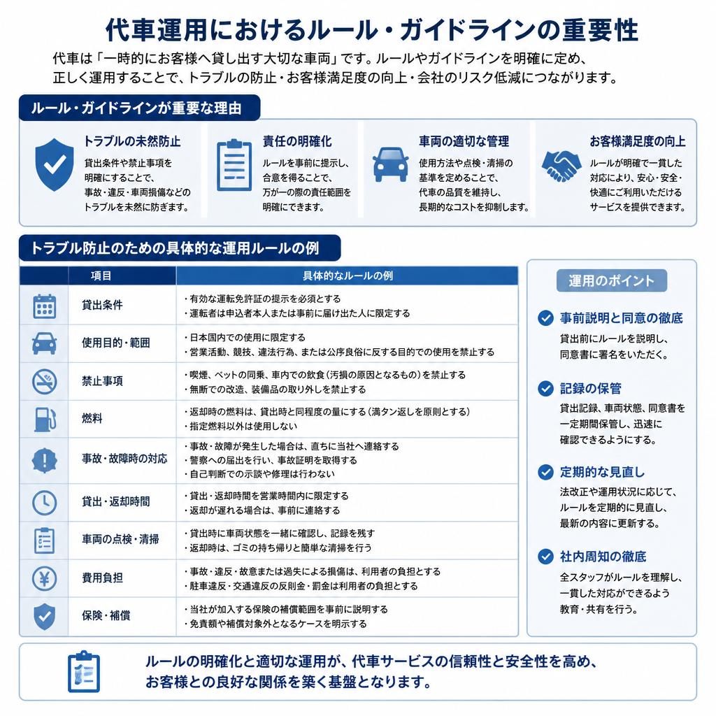 運用ルールの構築