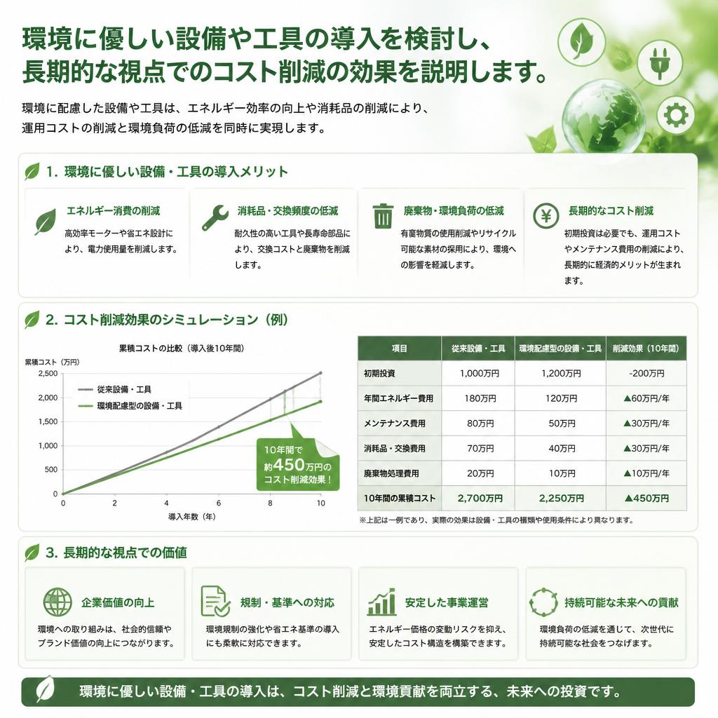 エコな設備投資のススメ