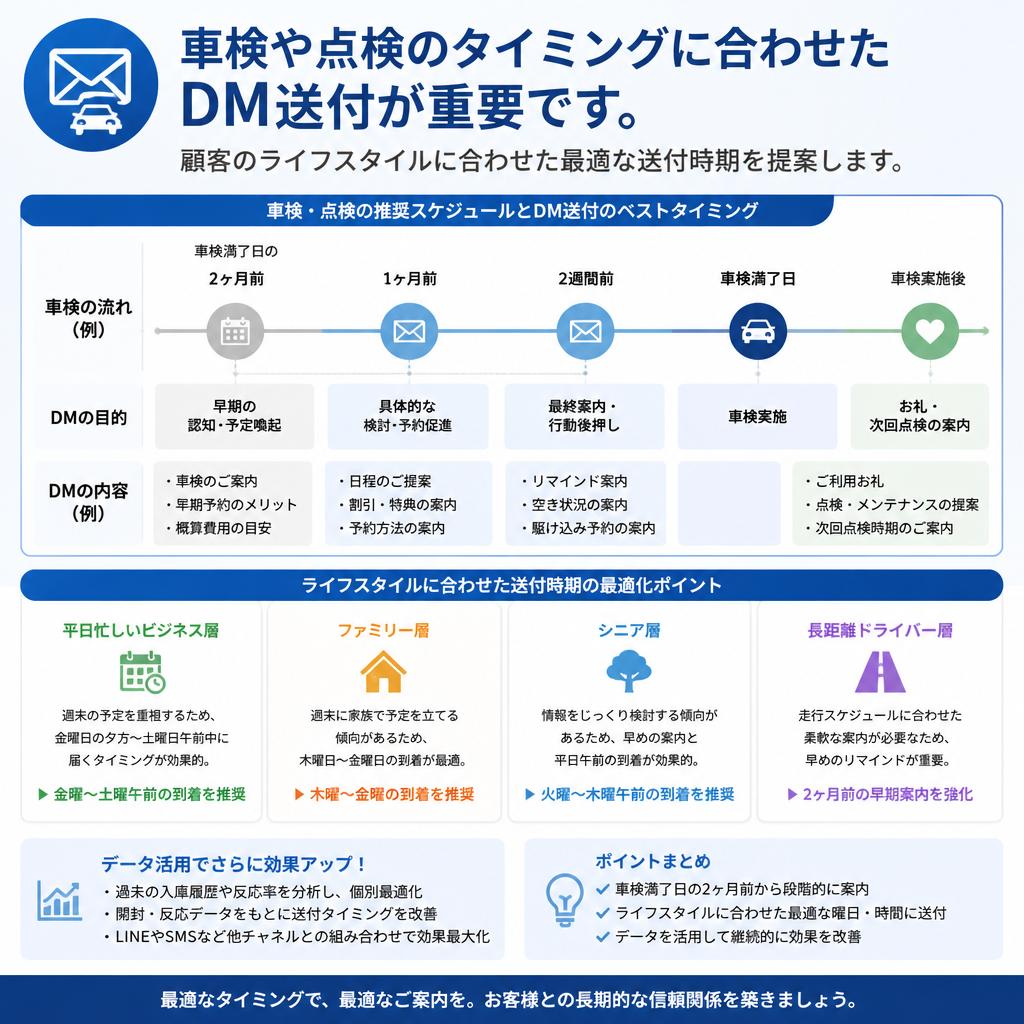 4. 送付のタイミング：最適な時期はいつ？