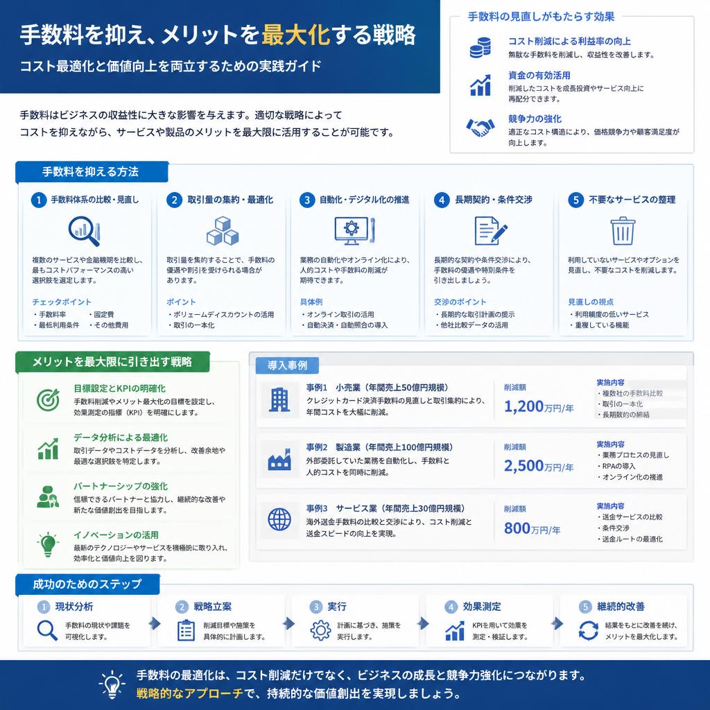 4. 手数料を乗り越えるための戦略