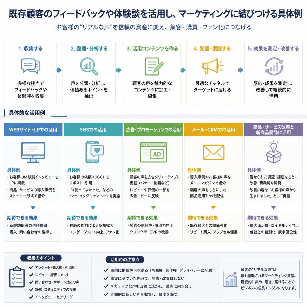 4. 顧客の声を活用する方法