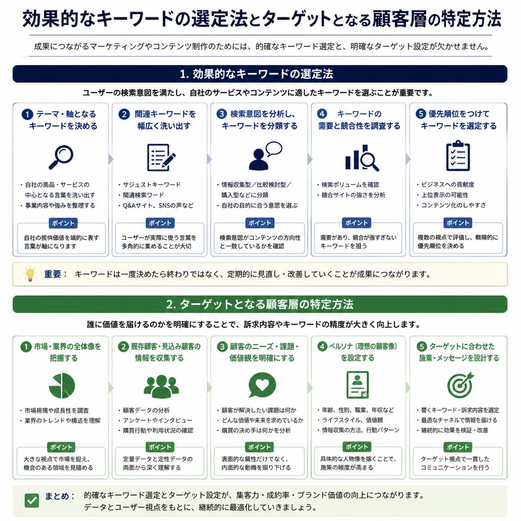 4. キーワード選定とターゲティング