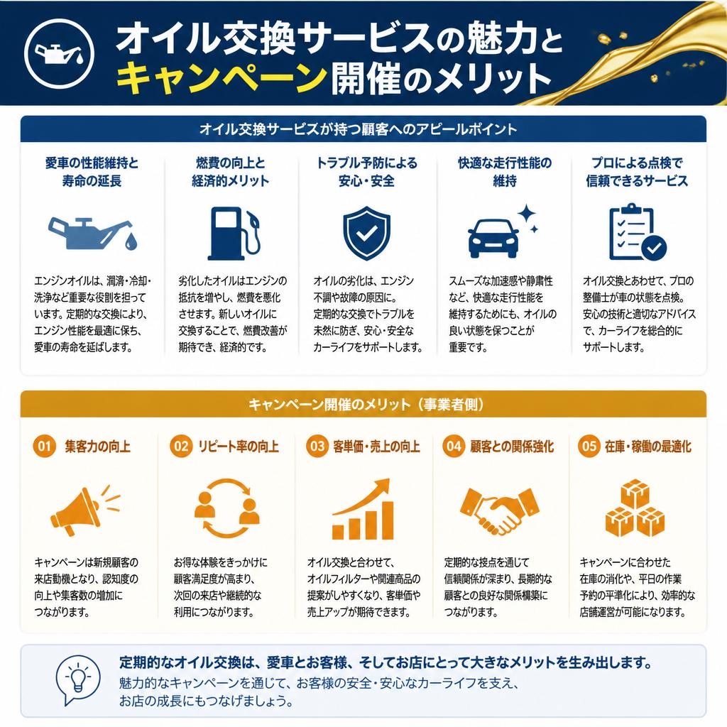 2. オイル交換キャンペーンの重要性