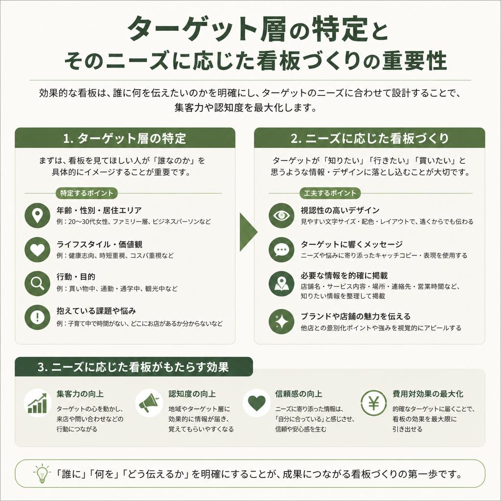 4. 誰にアプローチするのか？ターゲットの明確化